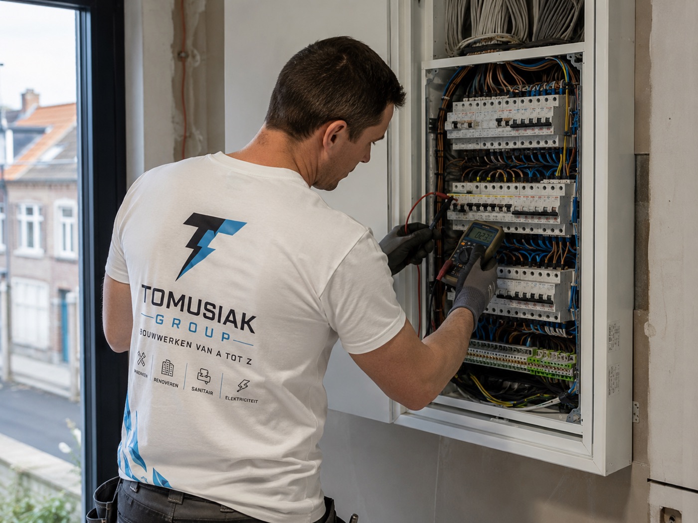 Na - Elektriciteitsbord Hasselt